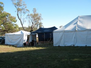 Camp BevanLand Wednesday morning.