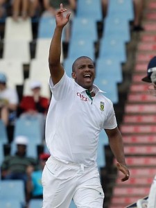 South Africian Quick Vernon Philander.